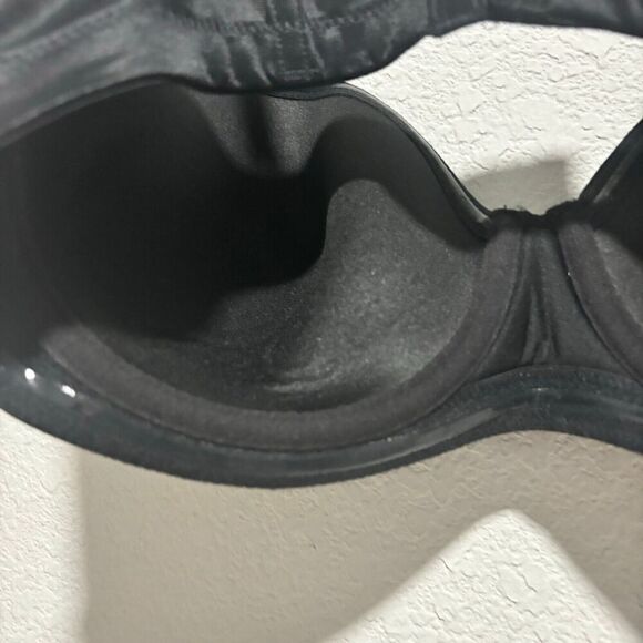 NWOT Wacoal T-Shirt Bra 36D Black Removable Straps Underwired Lightly Lined - Picture 4 of 7